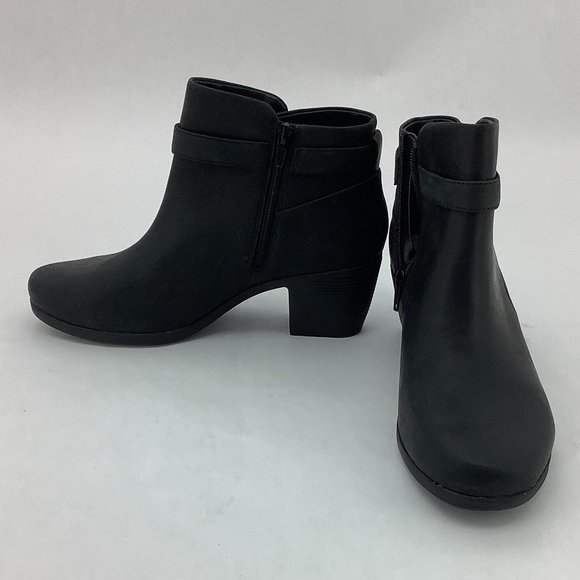 Clarks | Women's Un Lindel Lo Ankle Boots | Black | Size 8.5 - Picture 6 of 8